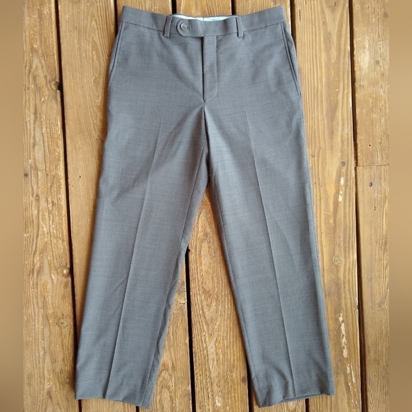 SALE 🛍️ CREMIEUX Travel Smart Dress pants Modern Fit Wool blend Mens size 32R - Picture 2 of 7